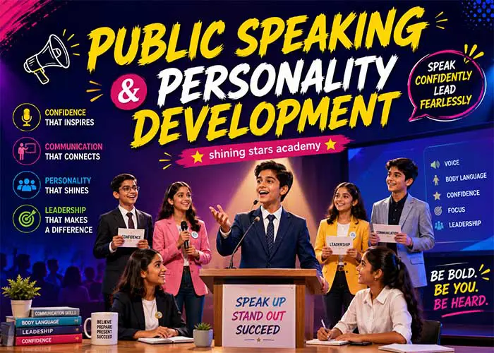 Public speaking and personality development classes for students in Lohegaon Pune